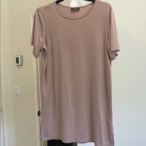 Pink T shirt Dress